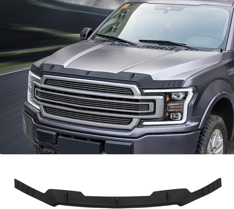 Maxzina TPE Hood Protector Compatible with 2015-2020 Ford F150 Hood Shield TPE Hood Deflector Hood Guard for 2019 Ford F-150 Accessories - Image 1